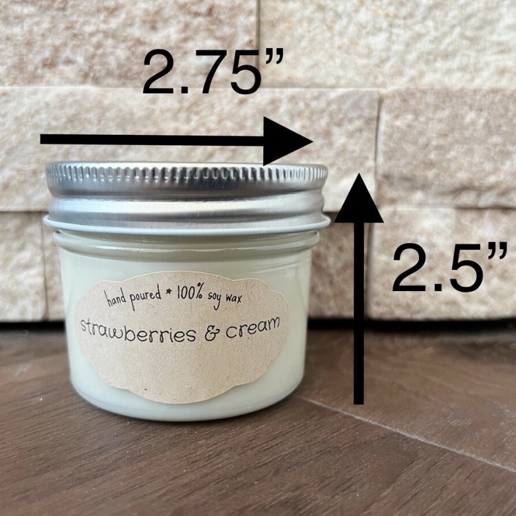 12oz 10oz Customized Logo Round Clear Mason Storage Wide Mouth Glass Candle Jars With Lid