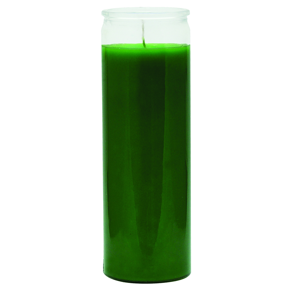 Wholesale Recyclable 7 Days Religious Candle 7 Day Glass Candles Wholesale 8 Inches 7 Day Glass JarS Religious for Candle
