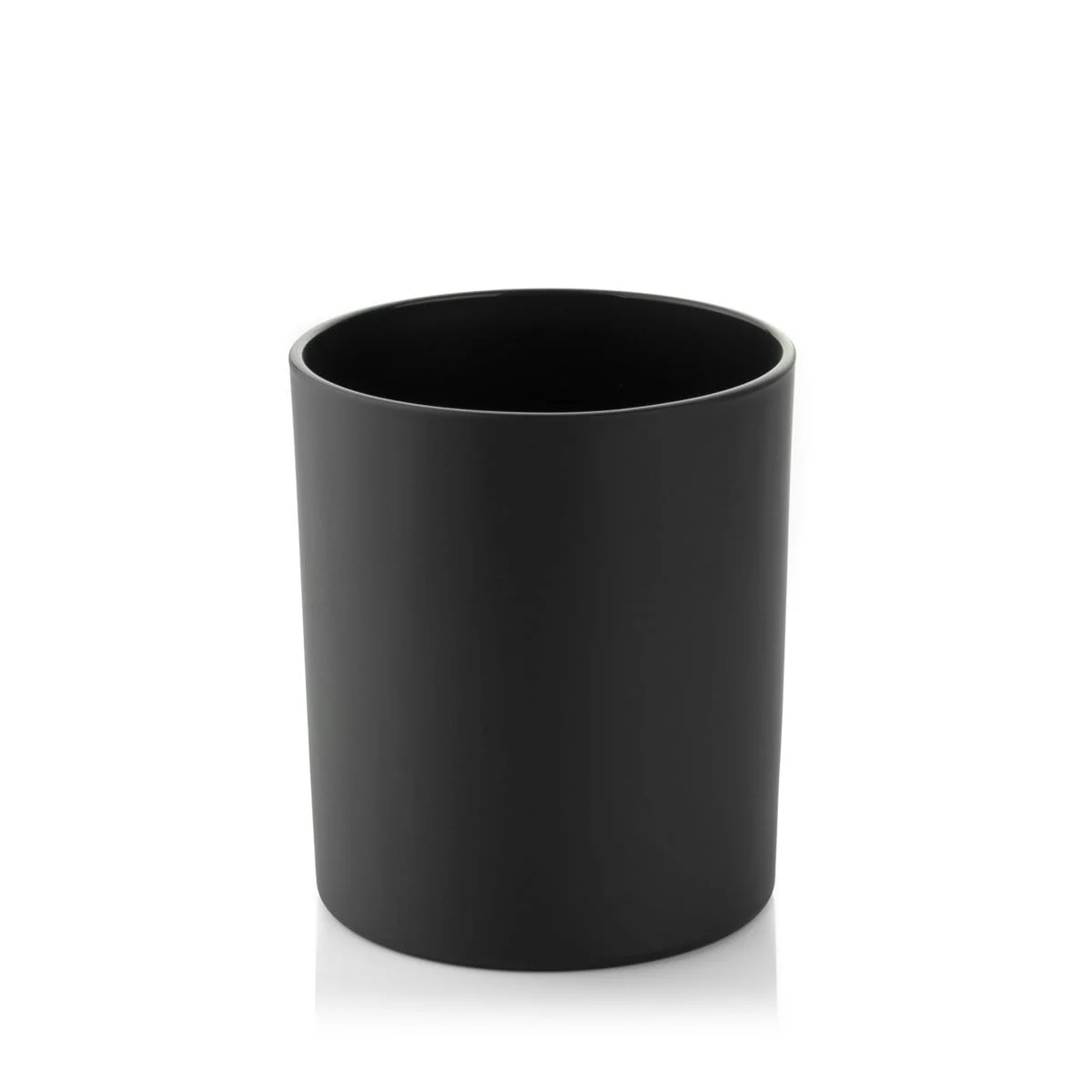 Wholesale Luxury Shiny 7oz Frosted Glass Candle Jar 8oz 10oz 14oz for Luxury Candles With Bamboo Wooden Metal Lid