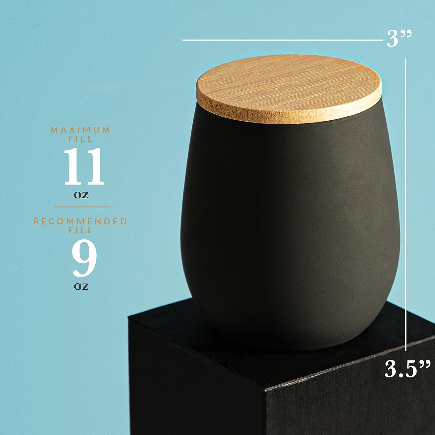 Luxury Premium Empty Glass Candle Containers 9oz 10oz 11oz Matte White Candle Jar With Wood Lid