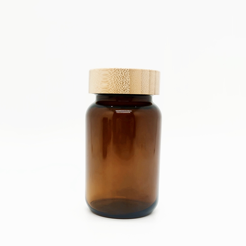 8OZ 9 OZ Amber Glass Recyclable Straight Sided Candle Container Face Cream & Lotion Jars for Ointments, Handmade Lotion, Honey