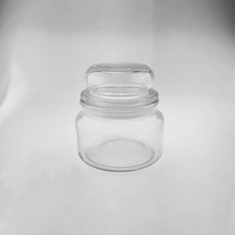 Luxury Candle Vessel Glass Candle Holder With Lid 120ml 10oz 16oz