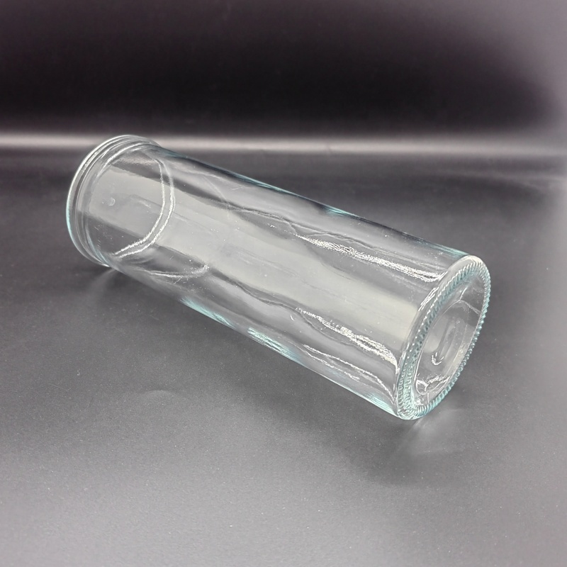 Tall Cylinder Glass Candle Jars Prayer Glass Craft in Bulk