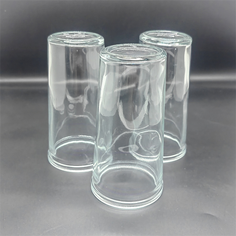 Vintage Style Glass Bottle Elegant Candle Jar Glassware Bottle Unique Shape