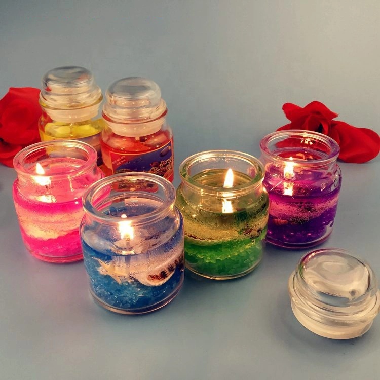 Luxury Handmade Metal Candle Jar Container Lid 3.5oz-24oz Empty Glass Candle Holder Customizable Logo Weddings Home Decoration