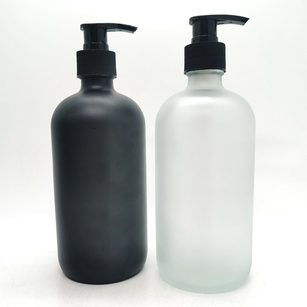 Factory Sale 300ml 400ml 500ml Amber Brown Glass Soap Foam Bottle Pump Hand Sanitizer Liquid Soap Bottles With Pump Dispensers