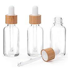 Wholesale Clear Transparent Empty Essential Oil Skin Care Massage Oil Glass Dropper Bottle 5ml 10ml 15ml 20ml 30ml 50ml 100ml