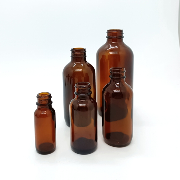 1/2OZ 1OZ 2OZ 4OZ 8OZ boston Round Essential Oil 2 oz Bottle Amber Dropper Bottle Glass Dropper Bottles