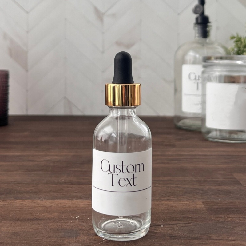 2-ounce Cocktail Apothecary Bottle With Dropper | Signature Cocktail Collection