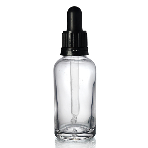 10 Ml 15ml 50ml 100ml Clear Glass Dropper Essential Oil Bottle 30ml 60ml 120ml