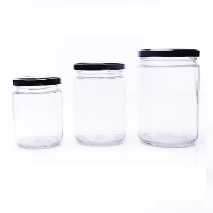 Affordable Quality 100 Ml 120 Ml 180 Ml 280 Ml 380 Ml 500 Ml Honey Jam Jars Round Glass Jars