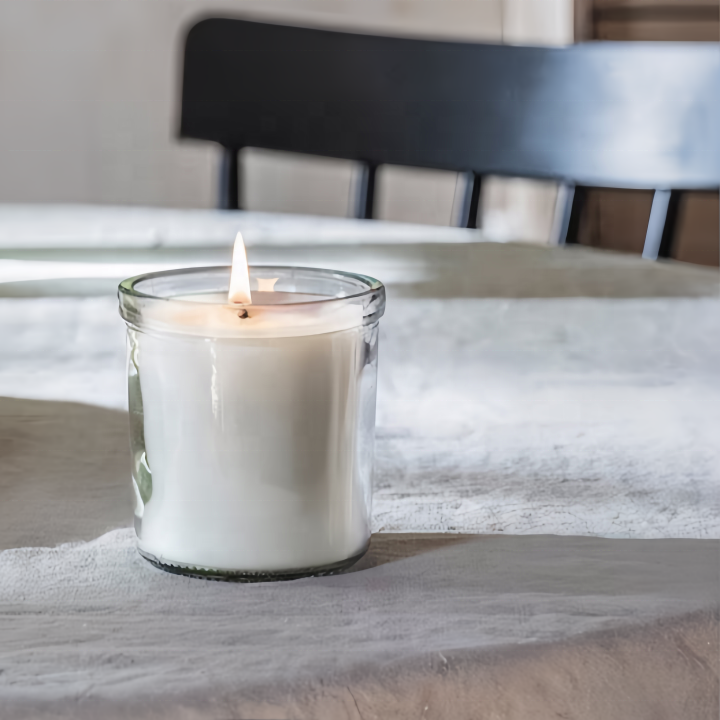 Custom Luxury 'Candle' Packaging Glass Container Jar Wholesale Small Unique Empty Containing Bougie Frascos Vela Elegant Candle