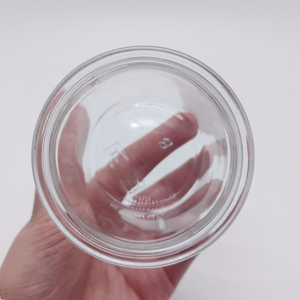 Wholesale Luxury Transparent Glass Scented Candle Jar Easy Open End Candlestick for Household Use Screen Printed Surface