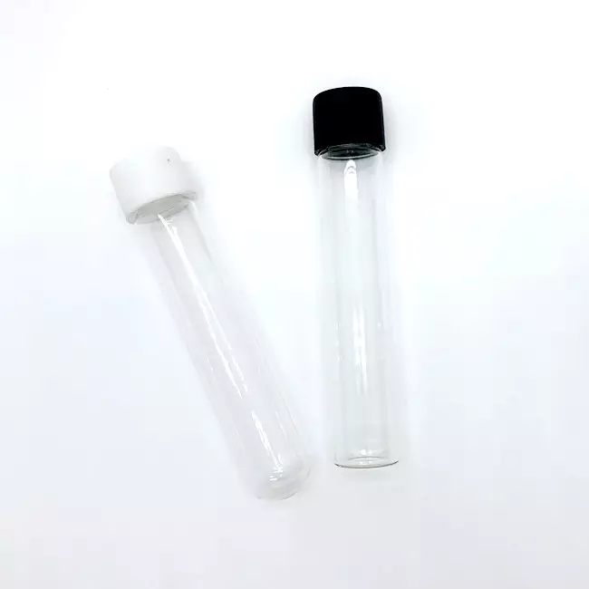 High Quality Borosilicate Laboratory Test Tube With Screw Cap Factory-Direct Glass Bottles