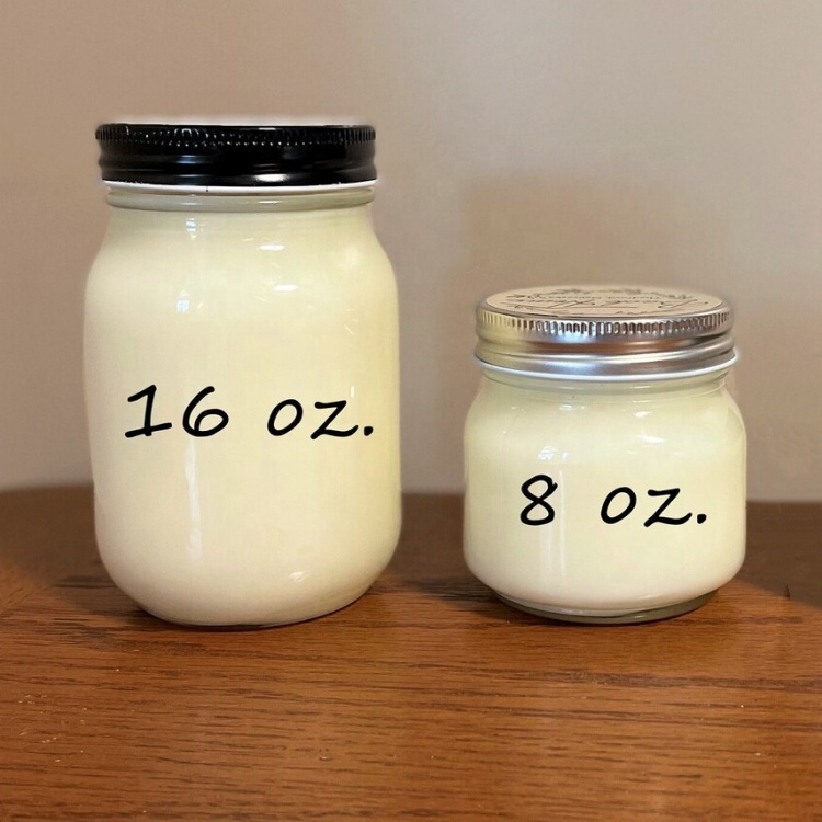 Luxury Clear Empty 4oz Glass Candle Jars for Making Candles Thick Glass Jars With Metal Cap