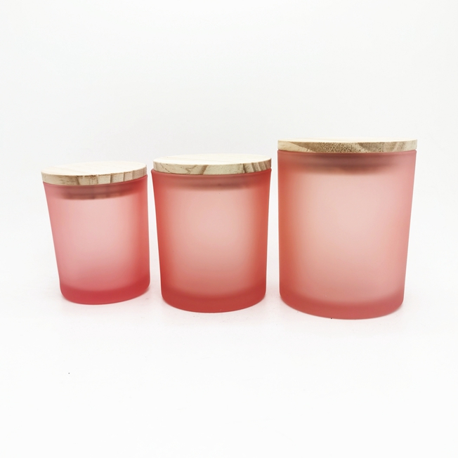 6oz 8oz Customization High Quality Empty Luxury Glass Candle Jars Empty for Candle Making Candle Container