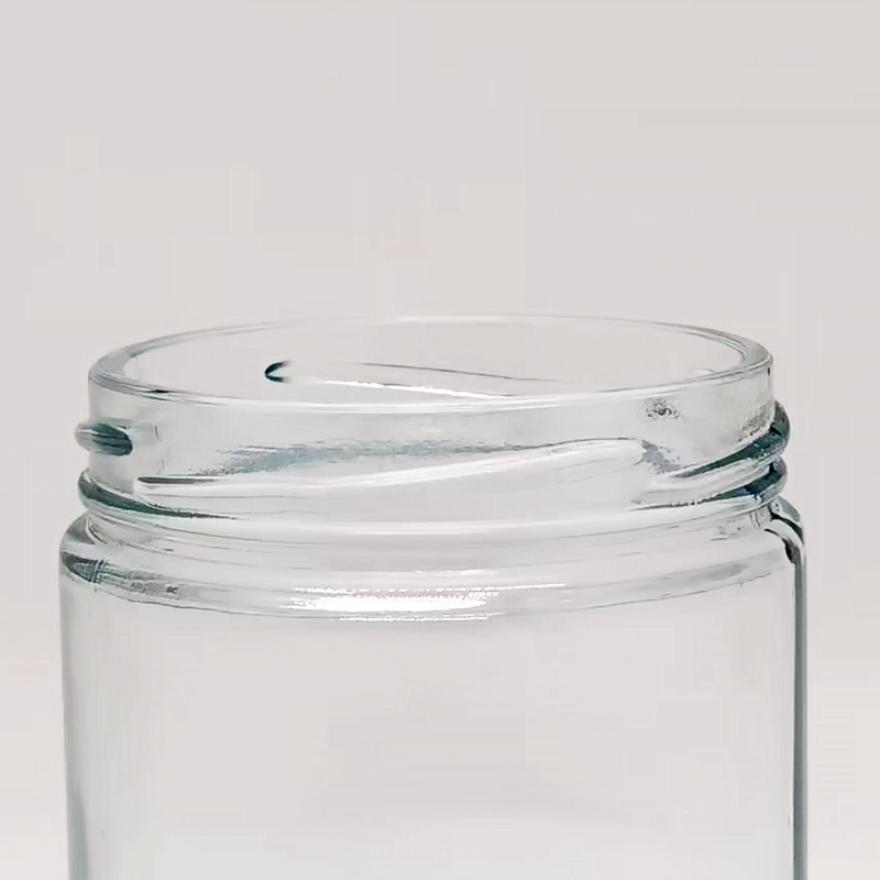 Recyclable Best-selling 8oz 9 oz 270ml Clear Straight Round Sided Glass Candle Jar With the Black Metal Lid