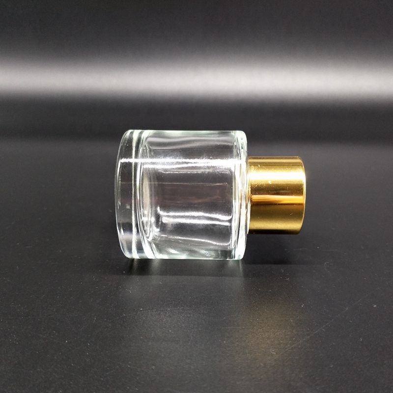 Wholesale 150ml 200ml Luxury Aroma Glass Reed Diffuser Bottle Customizable With Luxury Hot Stamping Screw Cap Sealing in Stock
