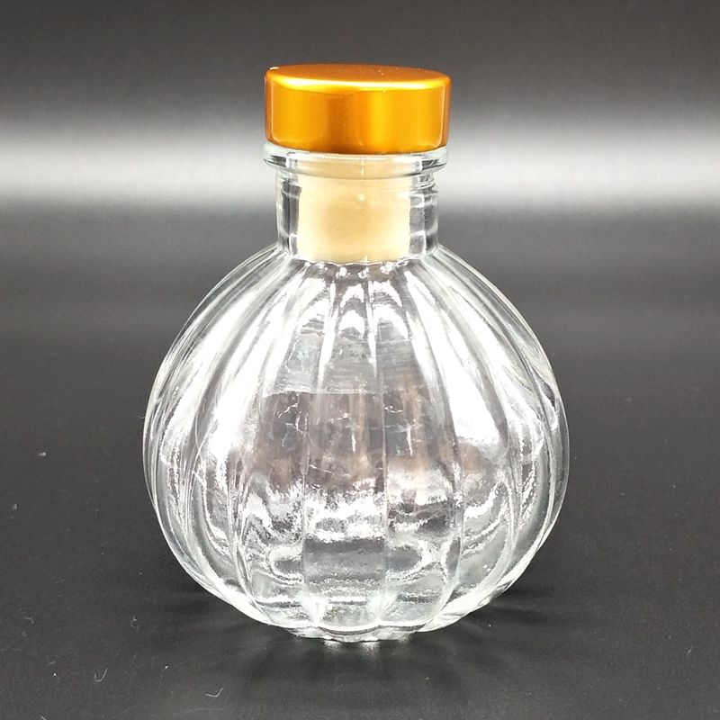 Perfume Bottle Aroma Diffuser Bottle 100ml Empty Reed Diffuser Fragrance Glass Bottle With Stopper