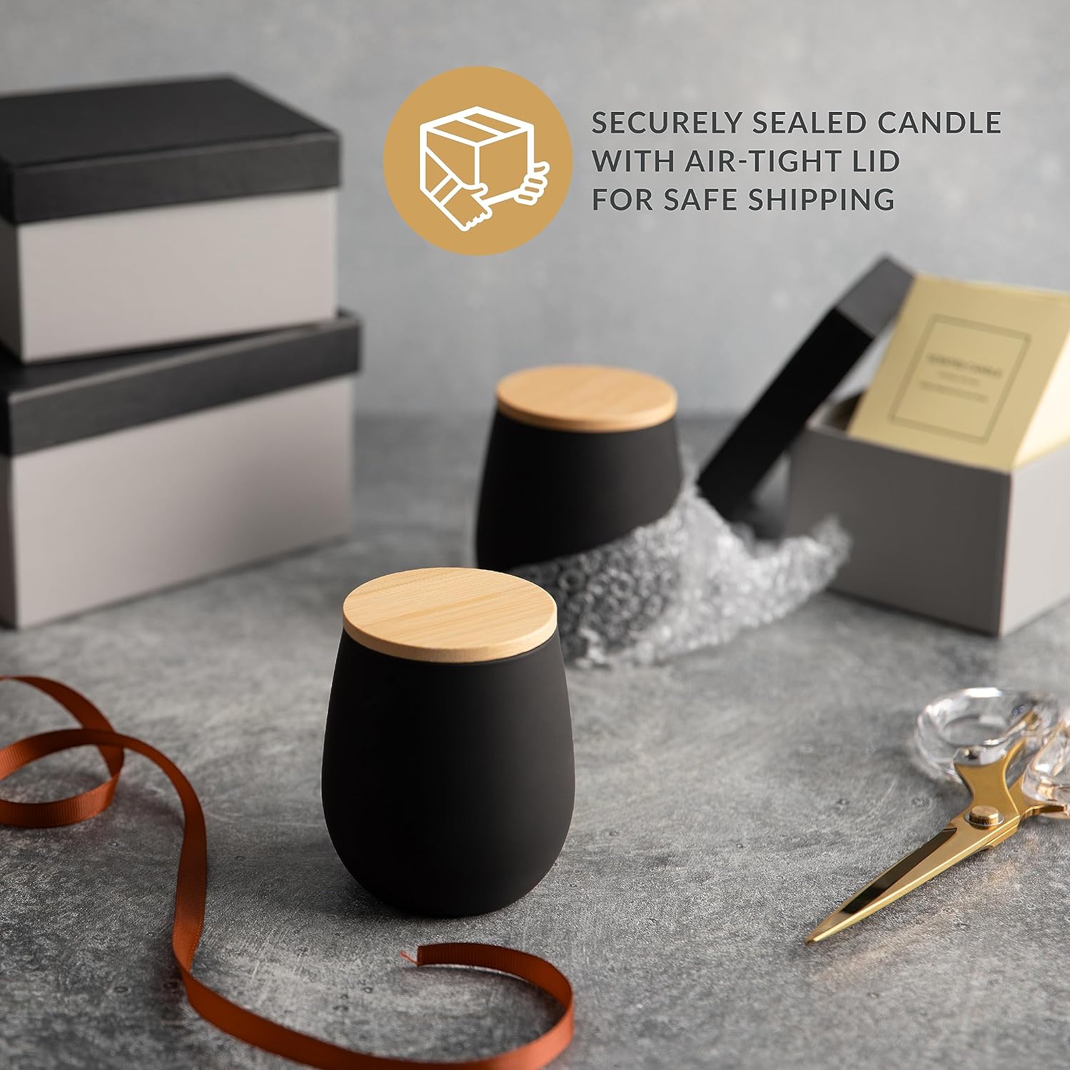 Luxury Premium Empty Glass Candle Containers 9oz 10oz 11oz Matte White Candle Jar With Wood Lid
