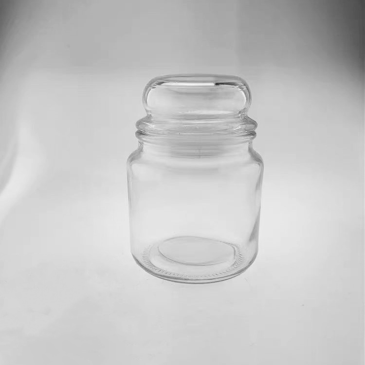 Luxury Candle Vessel Glass Candle Holder With Lid 120ml 10oz 16oz