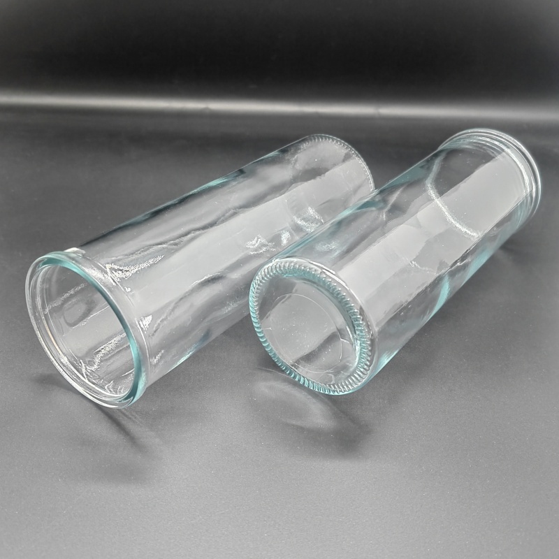 Factory Price Manufacturer Supplier Candle Holder Glass Round Candle Jar Candle Holder