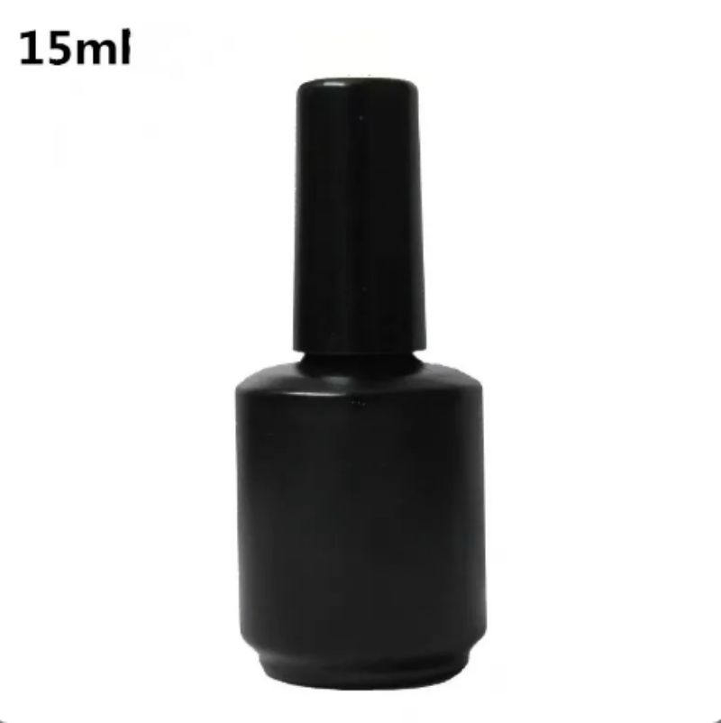Customized Uv Gel Polish Glass Bottle Large Nail Polish Transparent Empty Bottle 15ml for Nail Polish