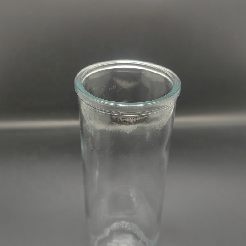 Tall Cylinder Glass Candle Jars Prayer Glass Craft in Bulk