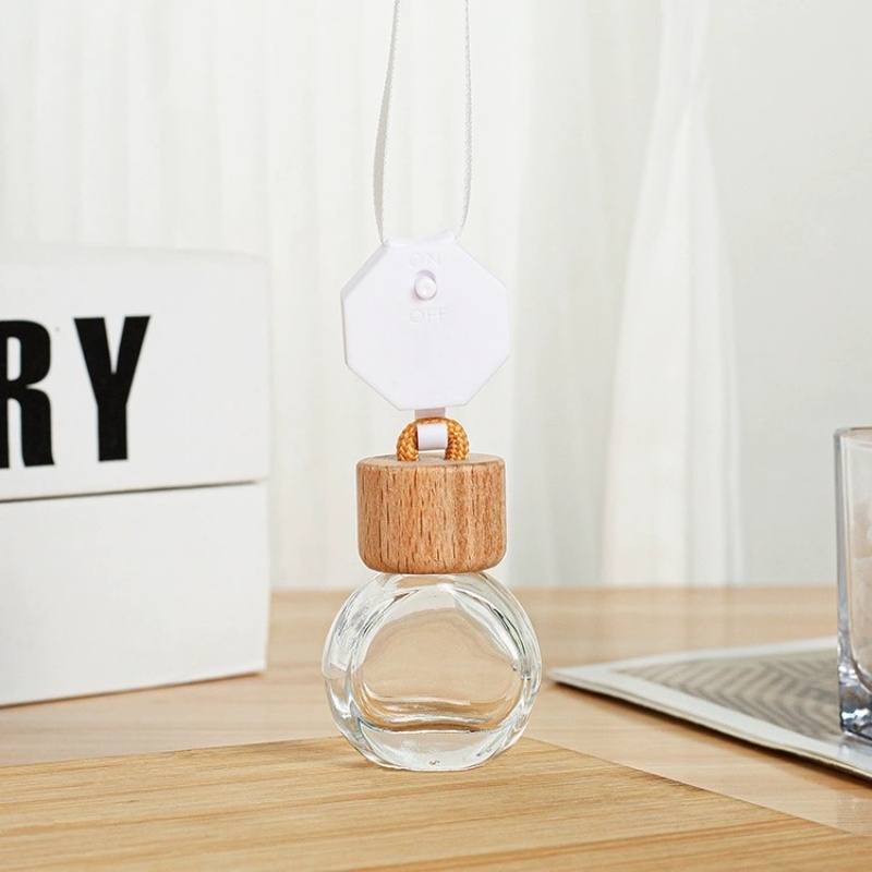 Manufacturers Direct Sales Easy Pull Car Hanging Decoration Aromatherapy Perfume Pendant Accessories Car Perfume Bottle