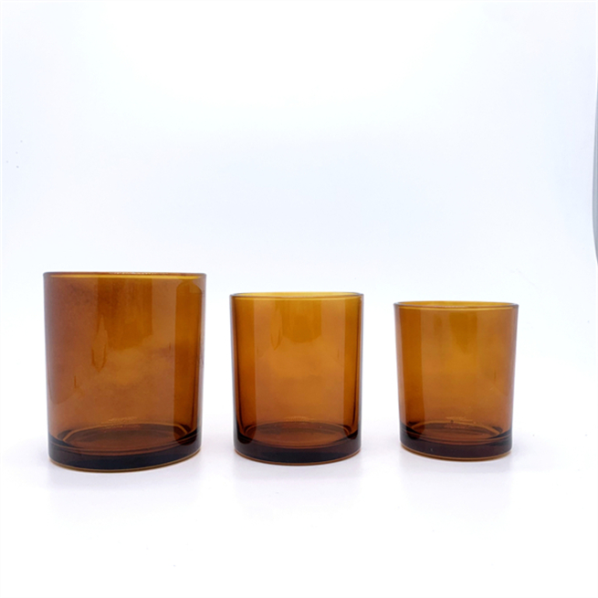 Luxury Mini 6oz 8oz 10oz 14oz Custom Frosted Matte Black Transparent Empty Candle Jars Factory Price Glass Jar