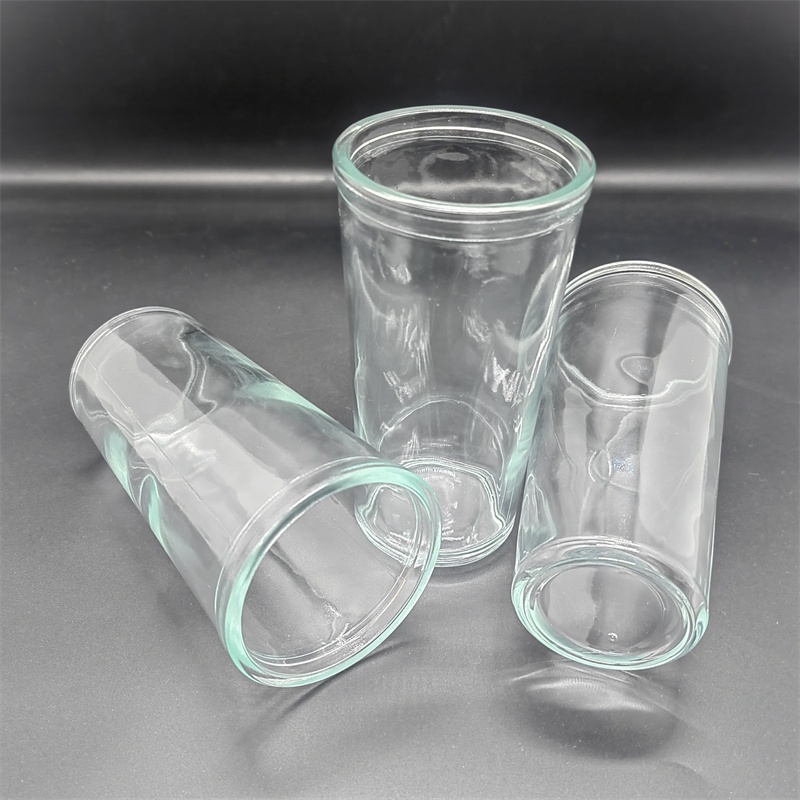 250ml Religious Prayer Glass Candle Holder With Design Customize Pattern