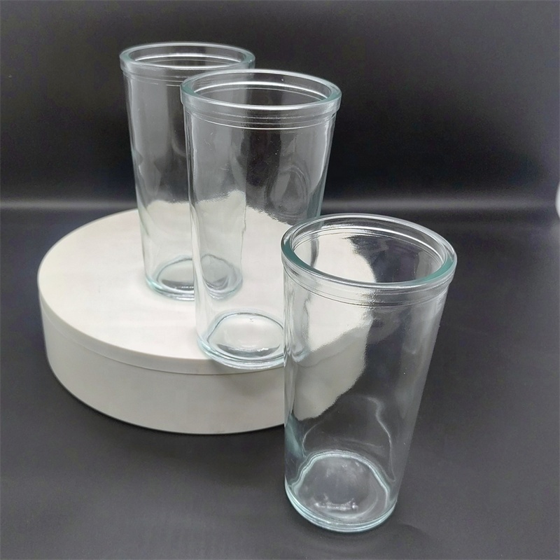 Candle Jars Tealight Candle Holder Glass for Home Decoration or Religious Prayer