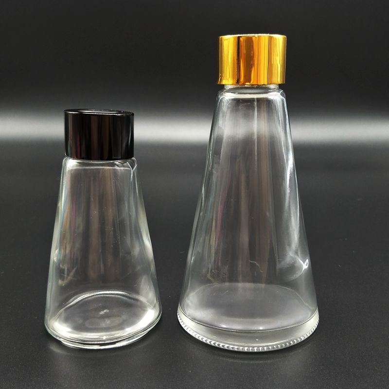 In Stock Home Fragrance Aromatherapy Oil Diffuser Bottle Large 100ml 200ml 500ml Glass Bottle Square/round Shape Reed Stopper