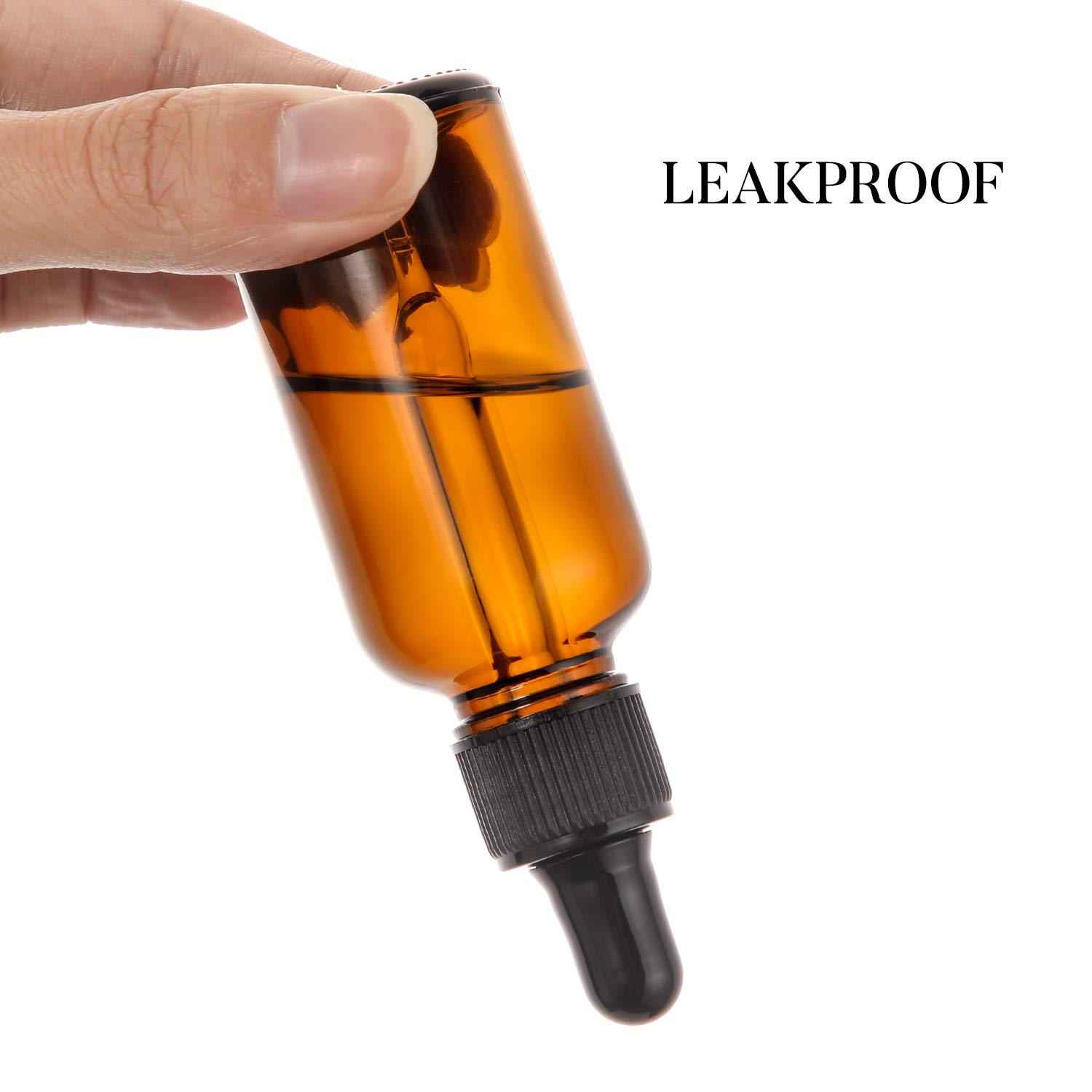 5ml 10ml 15ml 20ml 30ml 50ml 100ml Amber Glass Dropper Bottle Essential Oil Bottle