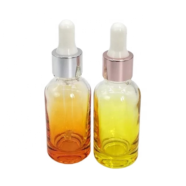 Custom Small Glass Dropper Bottles 1 Oz-60 ml Essential Oils Gold/Pink/Black/Blue 15 ml 30 ml 60 ml Sizes
