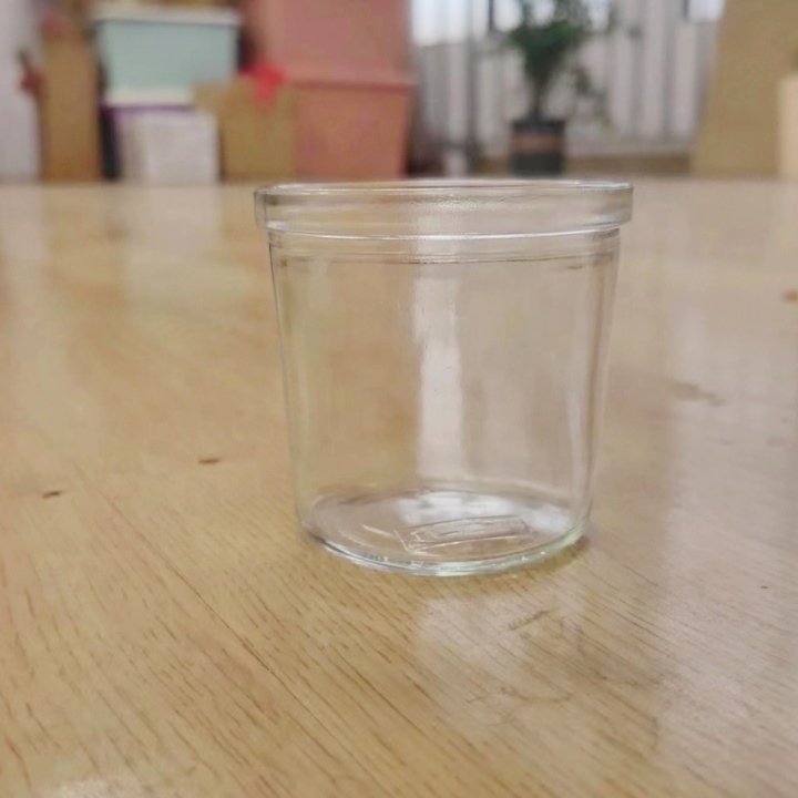 Custom Luxury 'Candle' Packaging Glass Container Jar Wholesale Small Unique Empty Containing Bougie Frascos Vela Elegant Candle