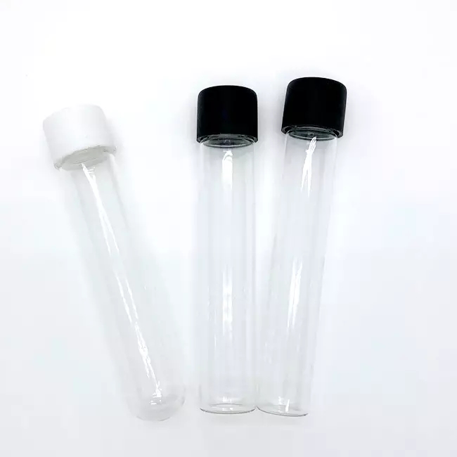 High Quality Borosilicate Laboratory Test Tube With Screw Cap Factory-Direct Glass Bottles
