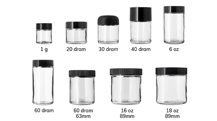 Wholesale Recyclable Small 10ml 20ml 30ml 50ml Child Proof Glass Vials Set Smell Proof Child Resistant Tube W/CRC Cap