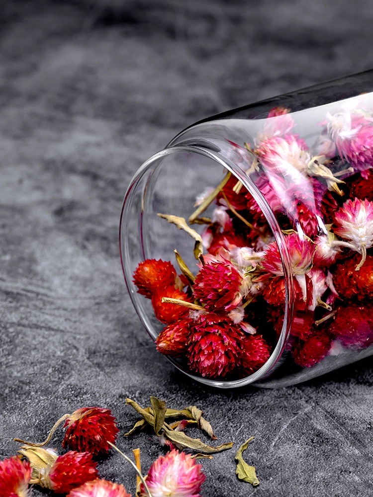 Made in China High Borosilicate High Quality Storage Glass Spice Jar With Lid