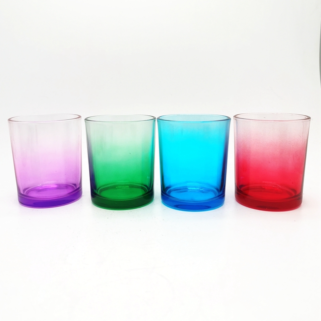 6oz 8oz Customization High Quality Empty Luxury Glass Candle Jars Empty for Candle Making Candle Container