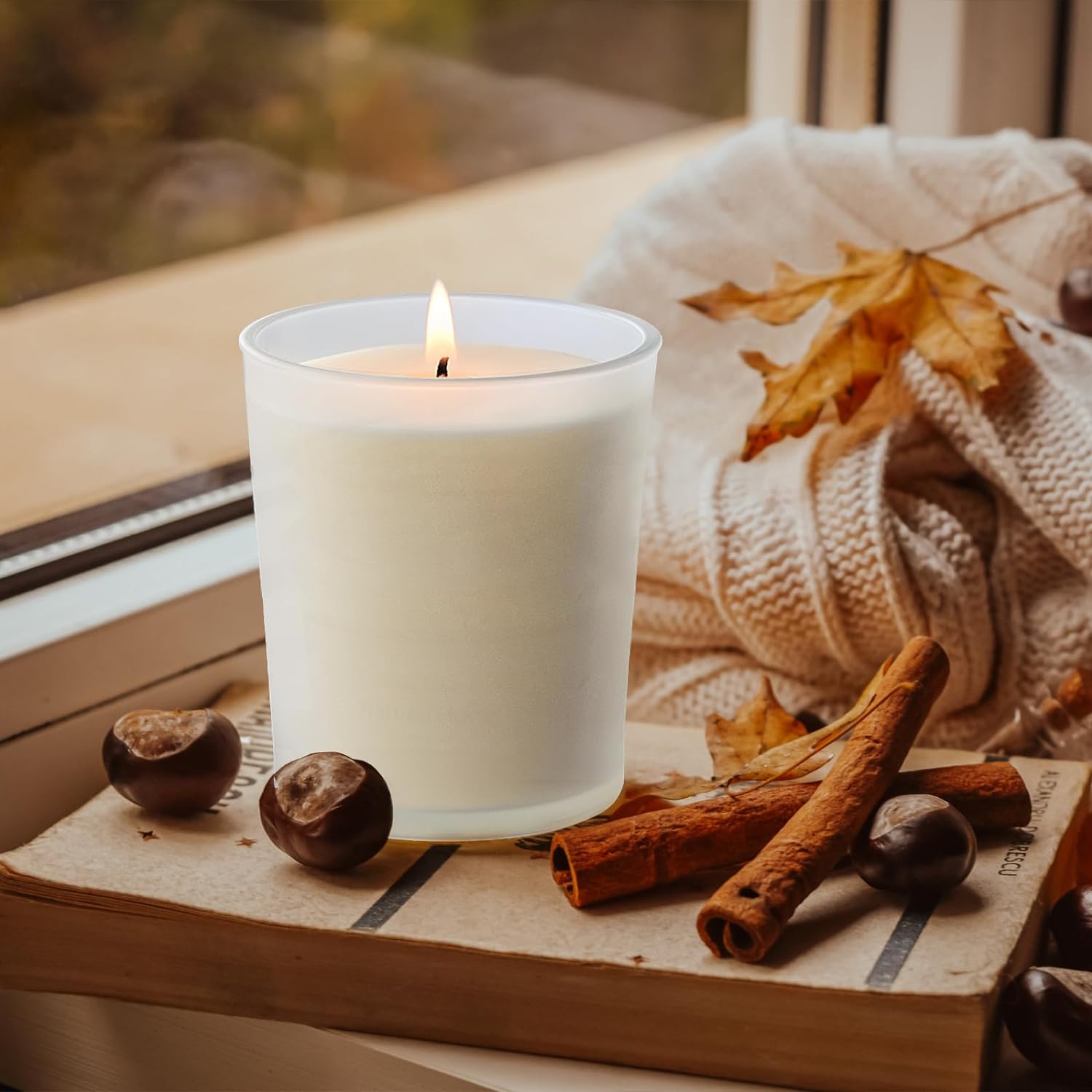 Glass Empty Embossed Luxury Glass Cylinder Scented Empty Frosted 6oz 8oz 10oz Empty Glass Candle Jars With Bamboo Lids