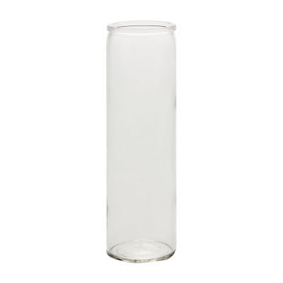 Wholesale 7 Days Prayer Religious Memorial Party Glass Candle Jar Glass Jar Glass Bottle