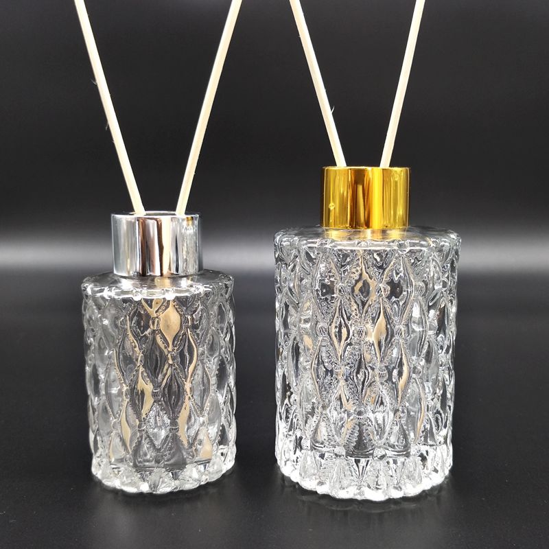 Perfume Bottle Aroma Diffuser Bottle 100ml Empty Reed Diffuser Fragrance Glass Bottle With Stopper