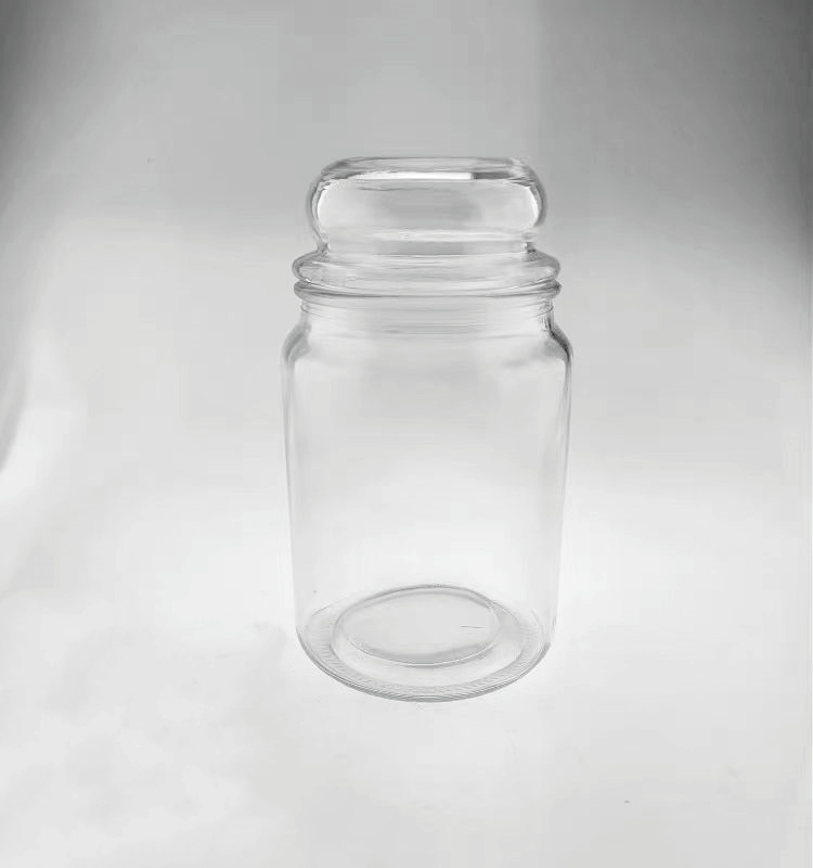 Luxury Candle Vessel Glass Candle Holder With Lid 120ml 10oz 16oz