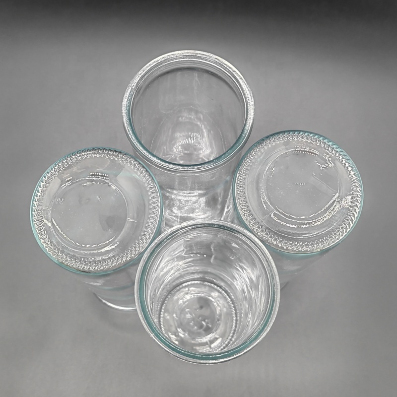 Factory Price Manufacturer Supplier Candle Holder Glass Round Candle Box Pillar Candle Holder