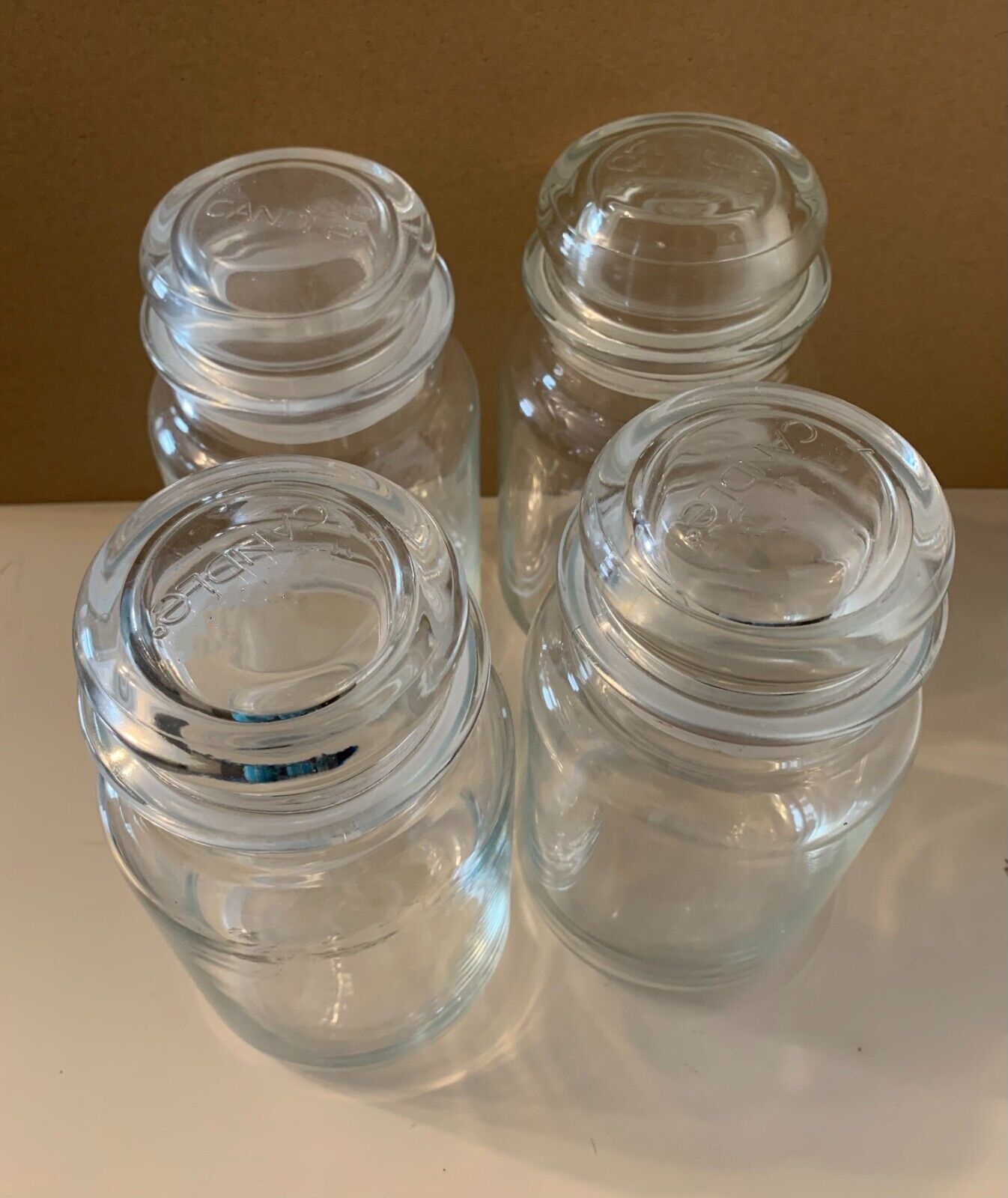Factory Custom High Quality Glass Candle Holder for DIY Candle Making Glass Jar