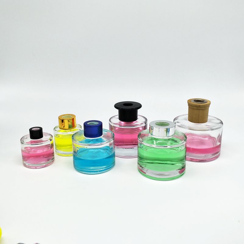 Wholesale clear Empty Glass Reed Diffuser Bottle Diffuser Bottle for Home Fragrance Reed Stick Diffuser Reed