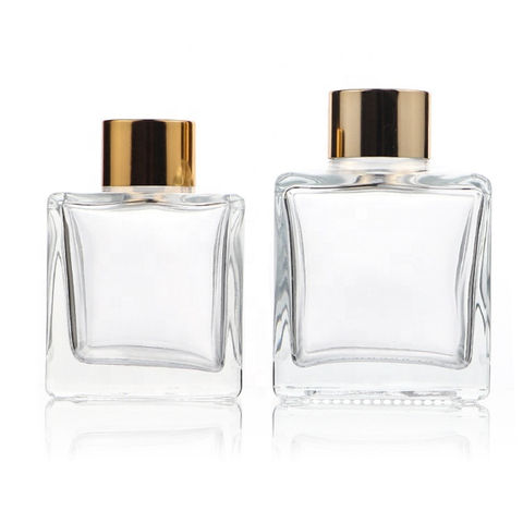 Wholesale Luxury Embossed Pattern Fragrance Glass Diffuser Bottle Home Decor Perfume Reed Diffuser Bottle Factory Price