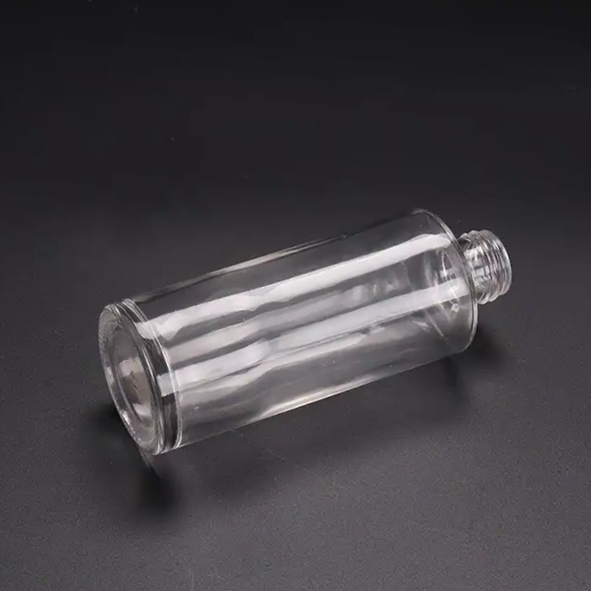 High Quality Customized Clear Glass Bottles Heavy-Duty Packaging for Hair BPA Oil Cosmetic Spray Dropper Lotion Pump Bottle
