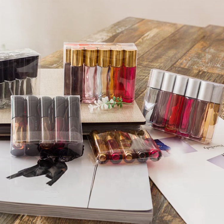 Factory Supply Customized Color Glass 3ml 4ml 6ml 10ml 20ml Roll on Bottles for Cosmetic Use